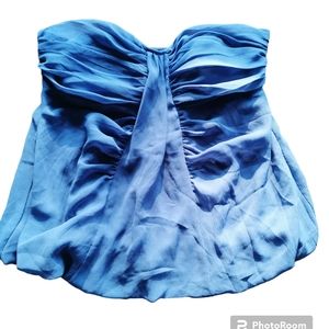 Y2K Throwback! Strapless Tulle Top